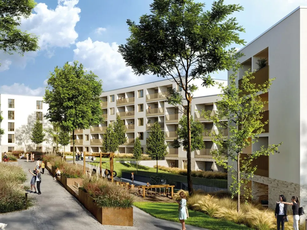 Sustainable Living in a Prime Location: New Build for Rent from September 2026! Apartment 2.09
