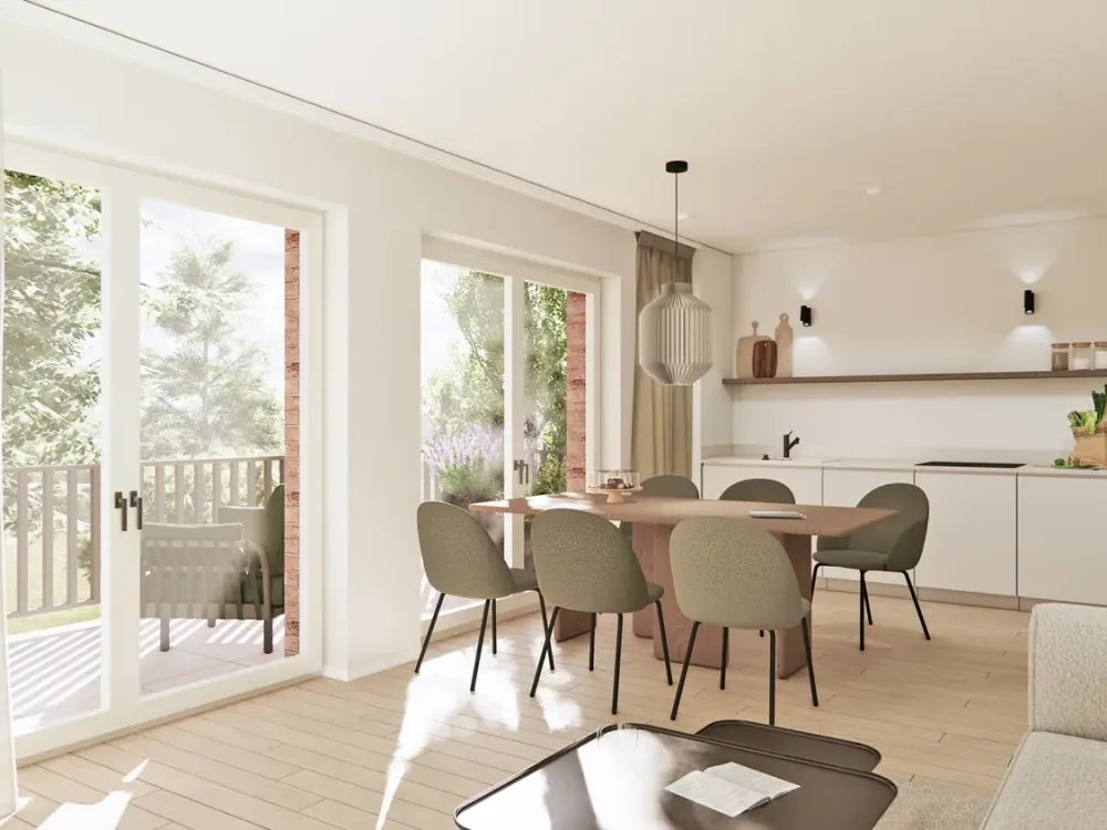 Dreamlike 4-Room Apartment with Balcony
