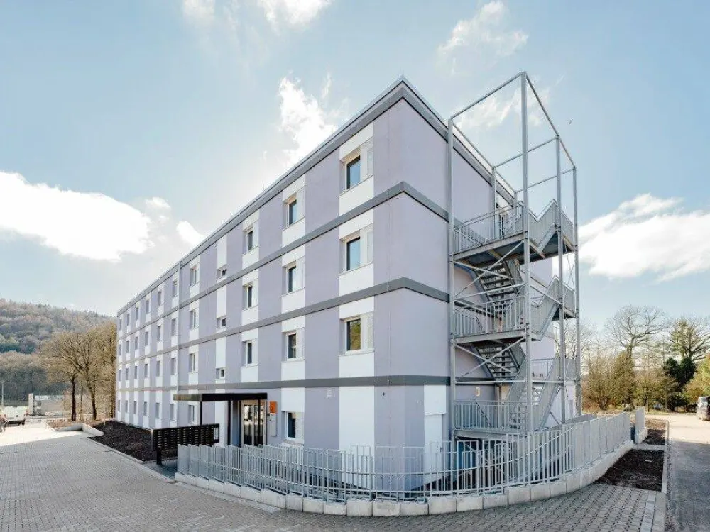 Duplex apartments for students and apprentices directly on the Uni-Campus Saarbrücken
