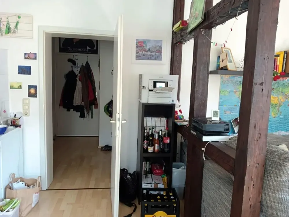Spacious Furnished 2-Room Apartment on the 2nd Floor for Rent