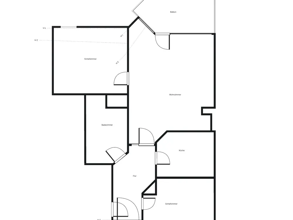 Modern 3-Room Apartment with Roof Loggia