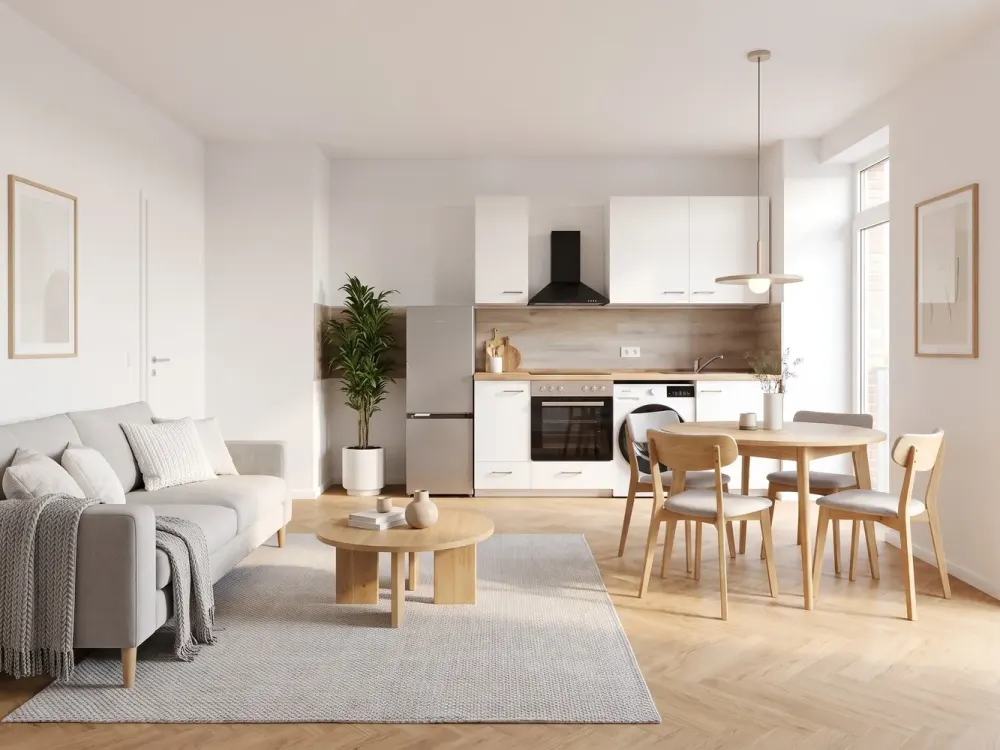 Stötteritz: Two-room apartment with 60 square meters