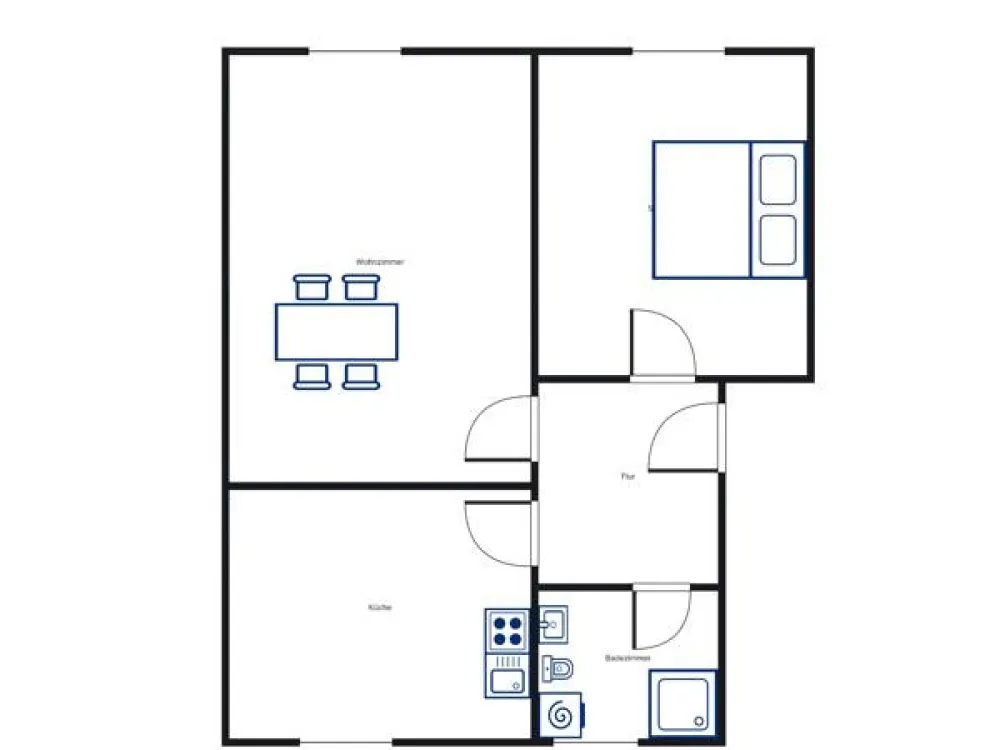 Schöne 2-Zimmer-Wohnung sucht Mieter