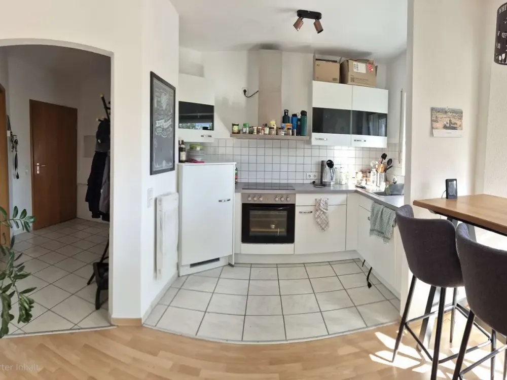 2-Room Attic Apartment in Königsbach-Stein (OT Stein) Near the Edge of the Fields for Rent!