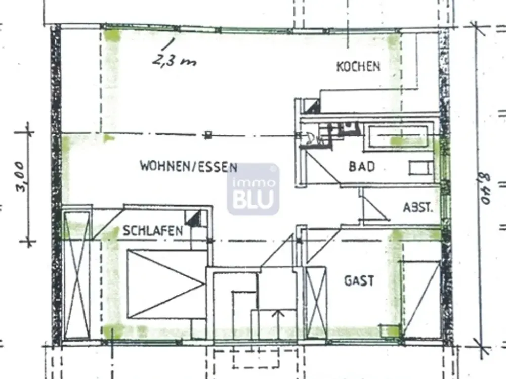 Bright, attractive 3-room attic apartment in Weingarten with basement share and parking space!