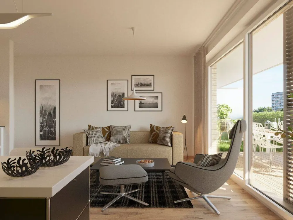 Maisonette Facing Park, Terrace & Balcony, Shower & Bathtub, Built-in Kitchen Possible