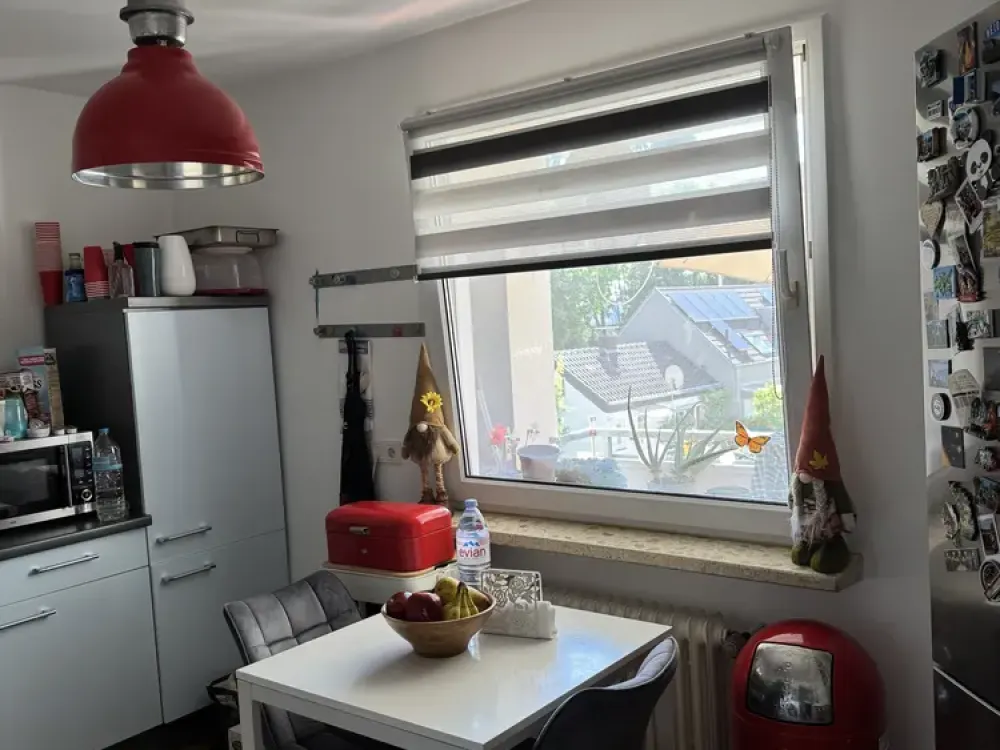 2-Room Apartment with Balcony and Fitted Kitchen, Near Niehler Hafenbrücke