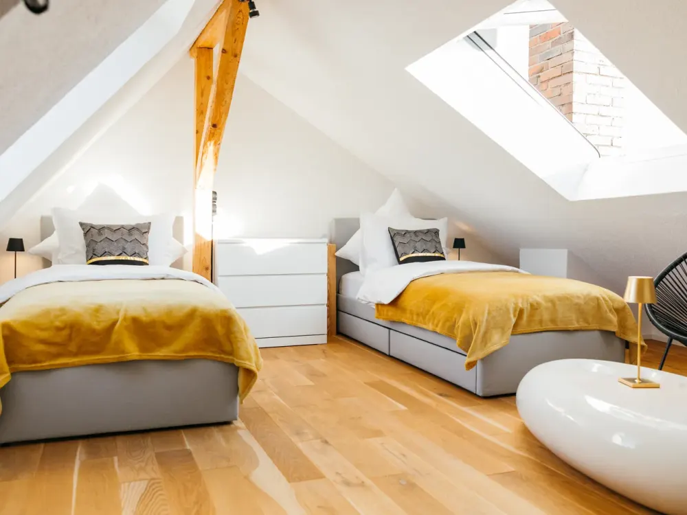 Exclusive Penthouse at Marienplatz Ravensburg, Fully Furnished with Roof Terrace & Air Conditioning