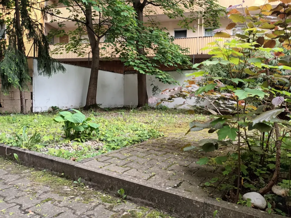 Small, tasteful 3-room ground floor apartment
