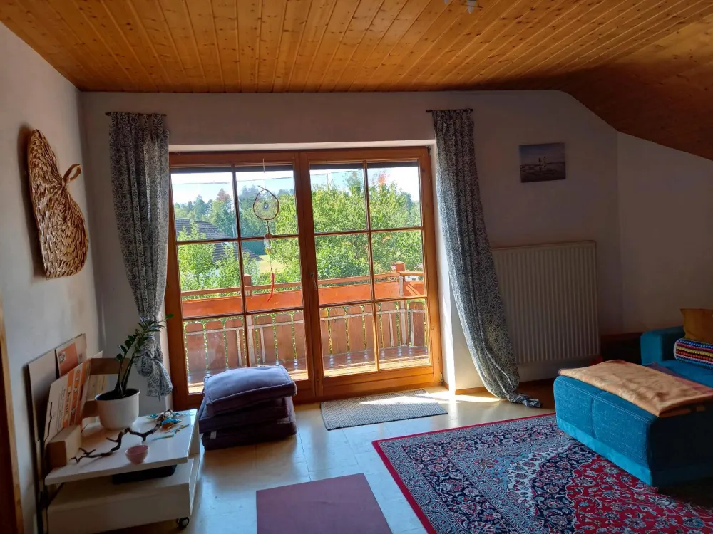 Bright 2.5 Room Attic Apartment, 60 sqm, Fitted Kitchen, Large Balcony