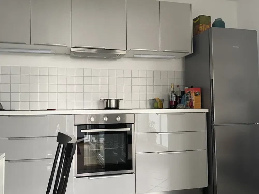 View of Hirschgarten: Bright 2-Room Apartment with Balcony