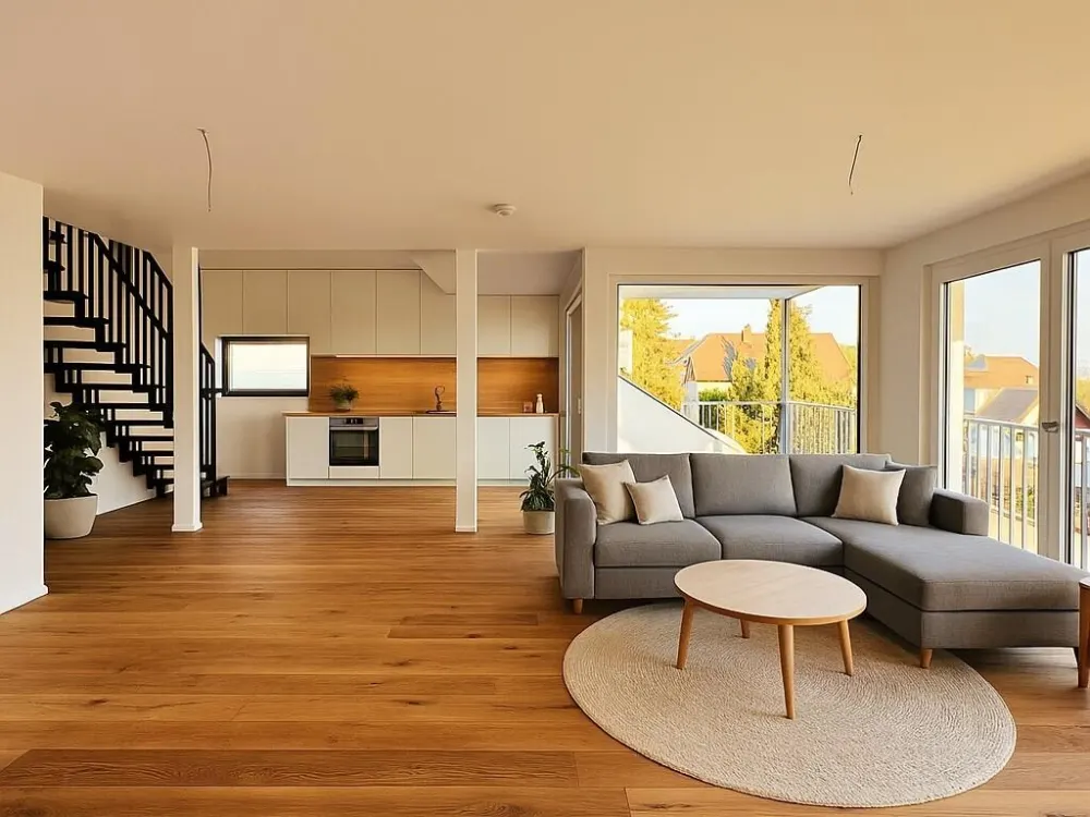 Modern living with barrier-free comfort and exclusive penthouse feeling on two levels!