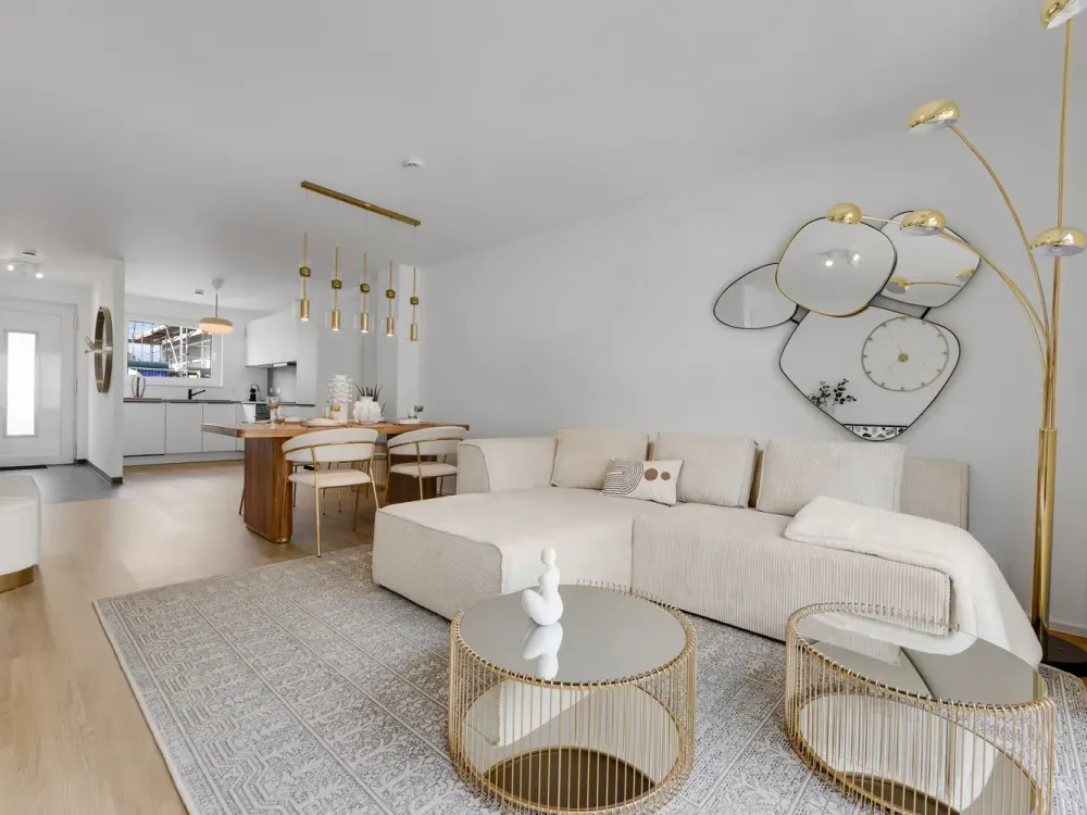 Your new home awaits: modern terraced house with garden