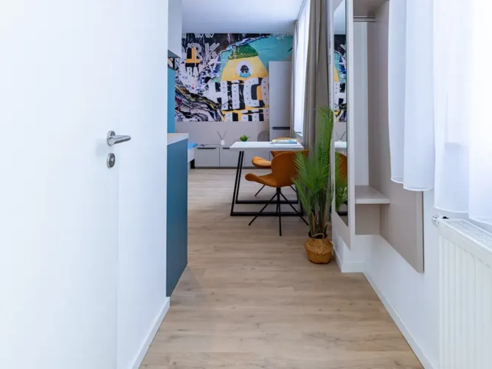 Modern 2-Room New-Build Apartment with Fitted Kitchen