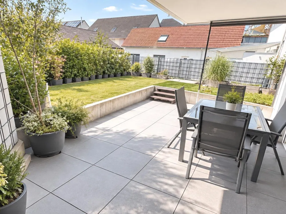 MODERN LIVING - TOP ENERGY EFFICIENCY - 3-ROOM APARTMENT WITH TERRACE AND GARDEN