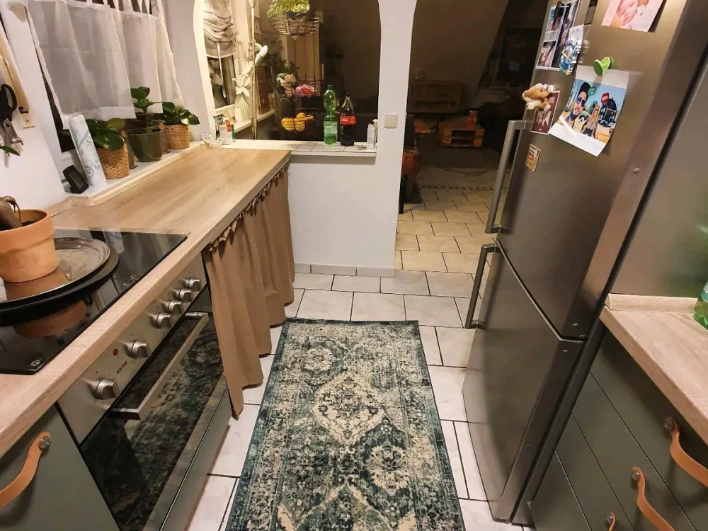 Apartment for 1 - 2 persons, spacious living room, 1 bedroom, see