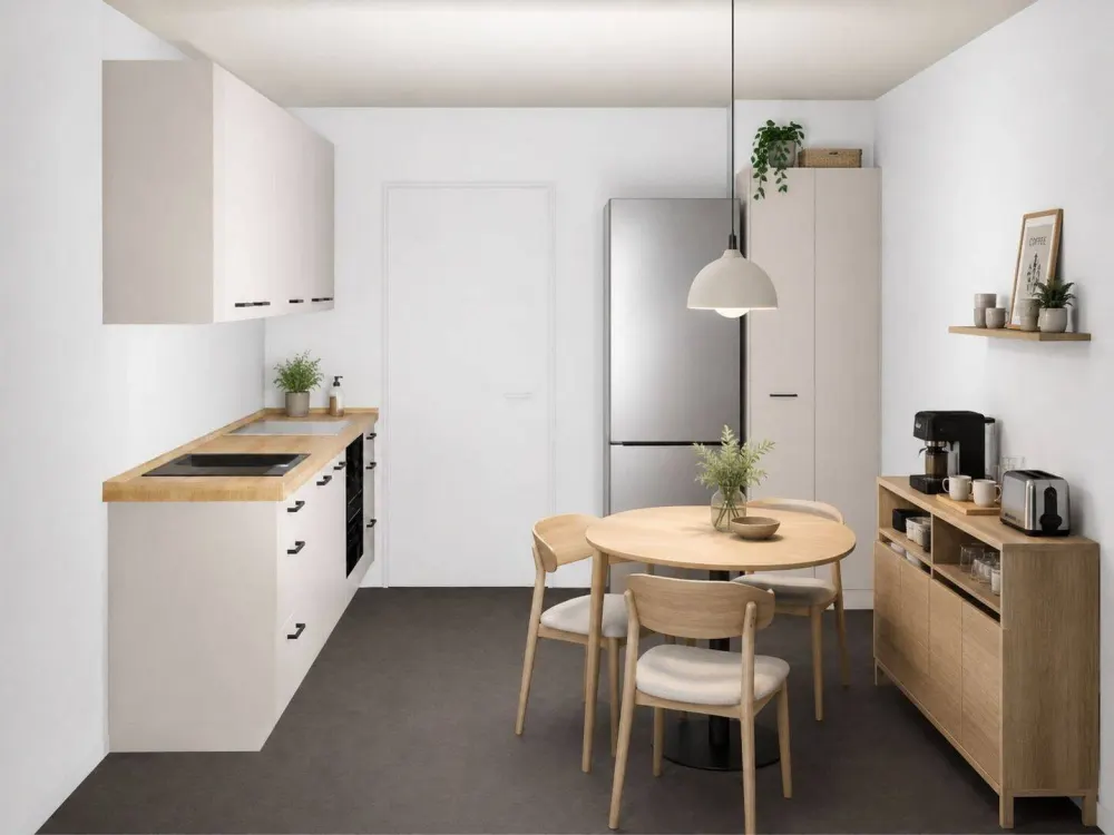 First occupancy for semester start, modern 3-person shared flat from 01.10.
