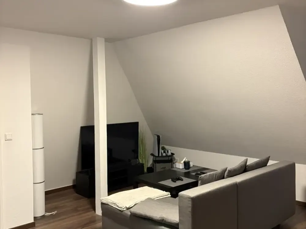 Beautiful 2-room attic apartment with 58 m² for rent