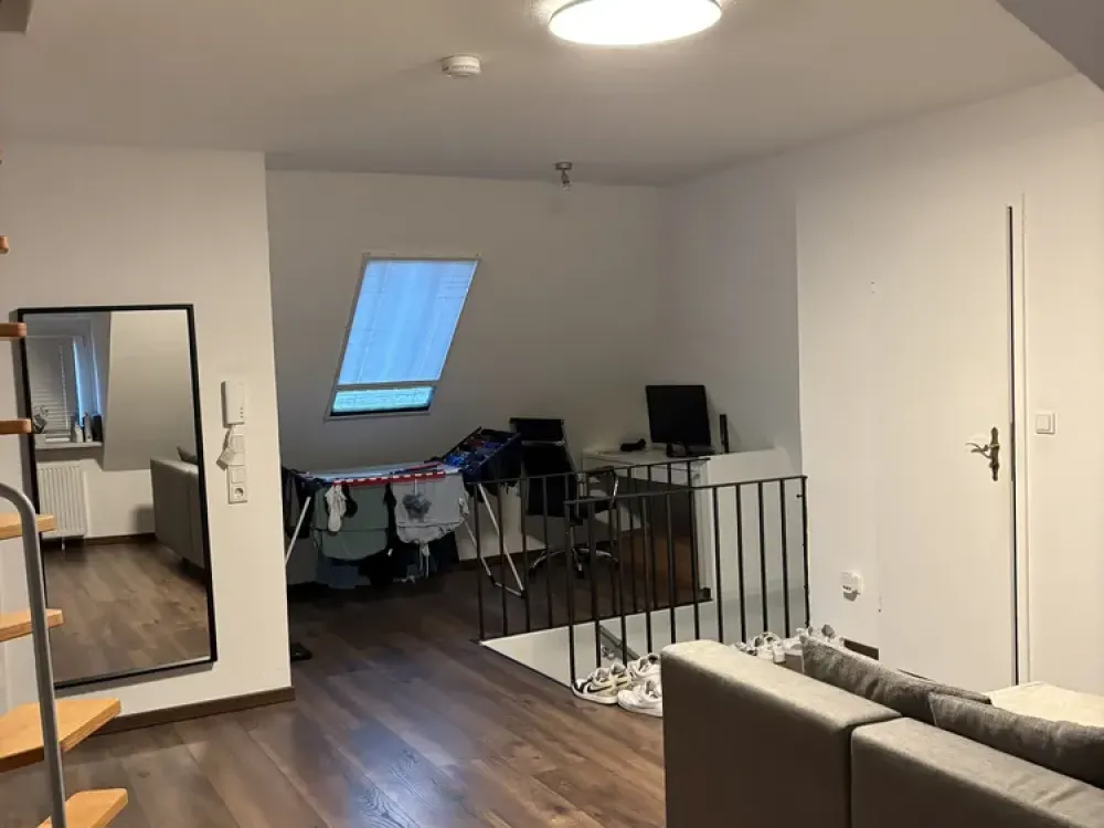 Beautiful 2-room attic apartment with 58 m² for rent