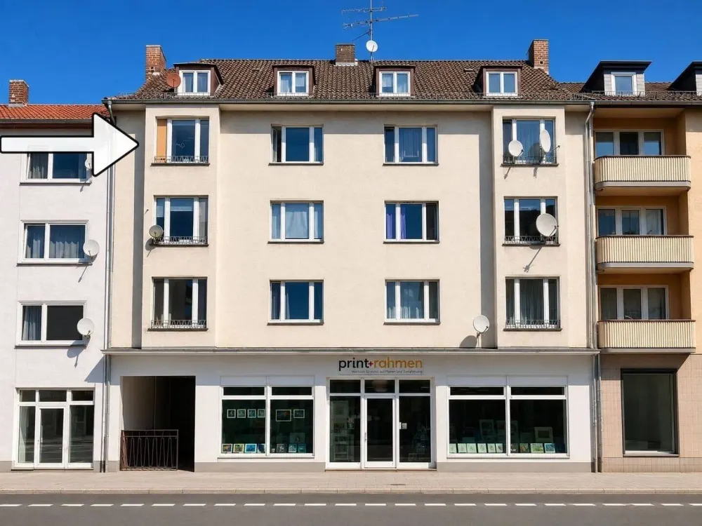 Spacious 2-Room Apartment with Charm Near Kassel City Center