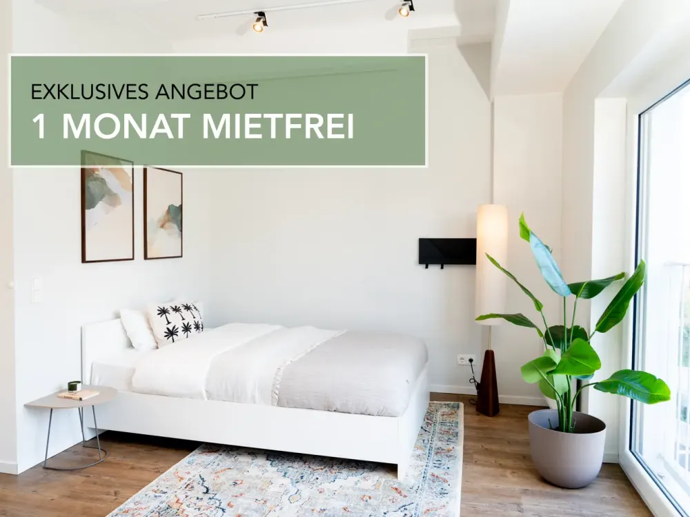 Furnished Studio Apartment with Fitness, Wifi, Lounge & Rooftop Terrace