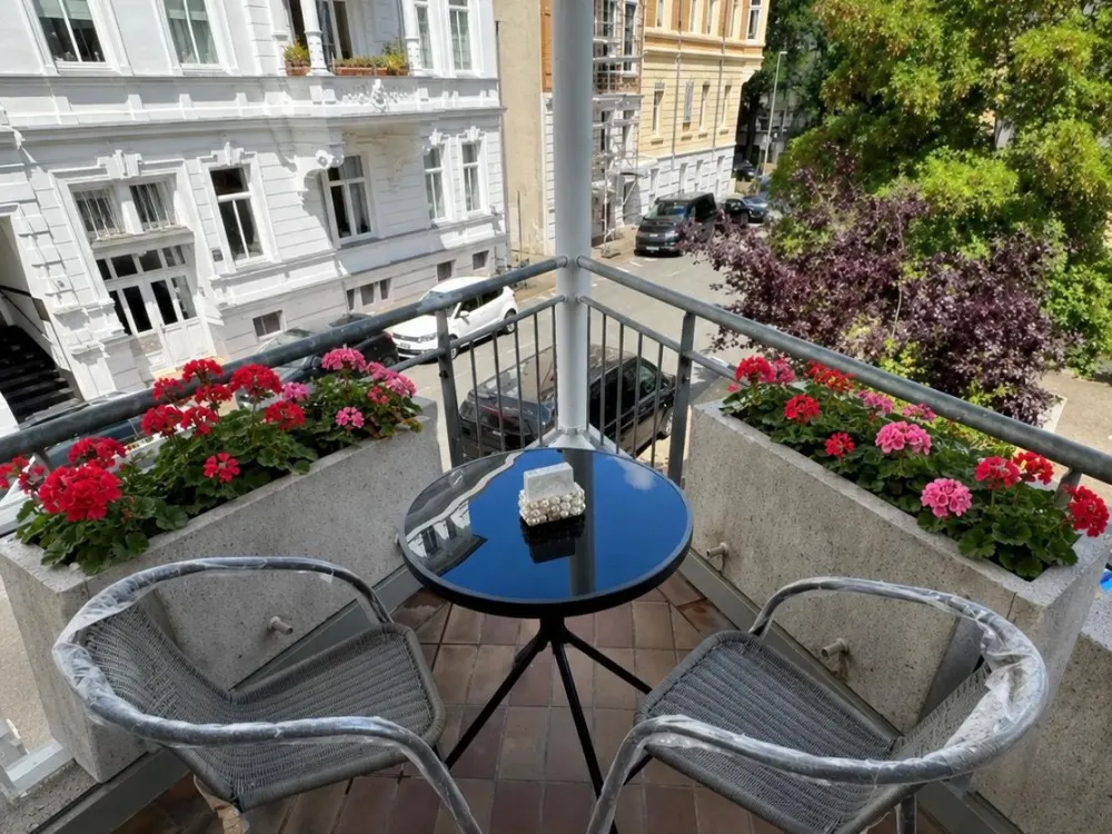 Bright 1-Room Apartment with Balcony in Zooviertel