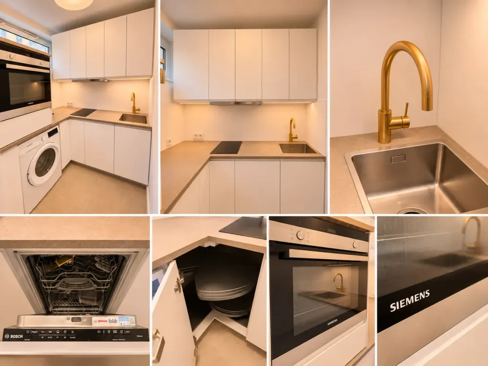 First Occupancy After Complete Renovation 1-Room Apartment in Herzogpark Bogenhausen