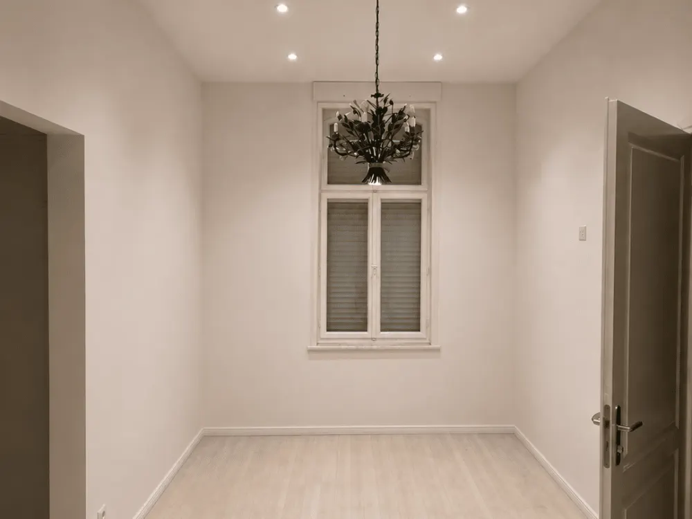 4 rooms with balcony and 130 sqm garden
