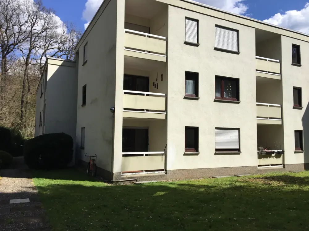 Quiet 2-Room Apartment with Balcony on the Ground Floor