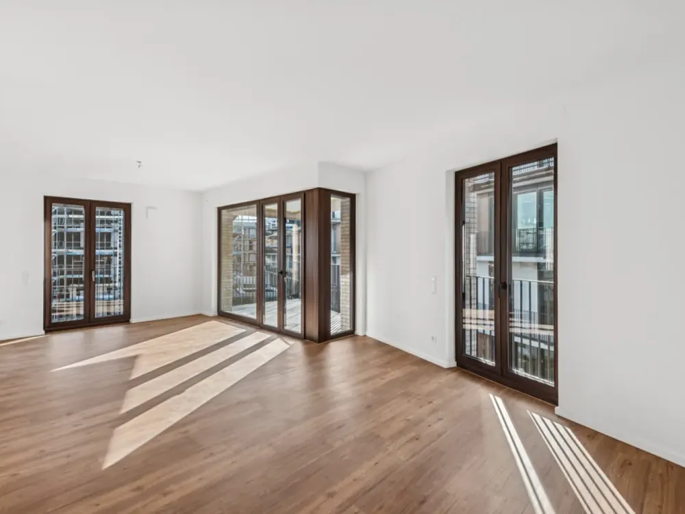 Preisgedämpfte 4-Zimmer-Wohnung mit Loggia im Neubauquartier Deiker Höfe in Stockum!