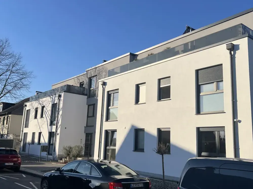 Barrier-free 2-room apartments with upscale interior fittings
