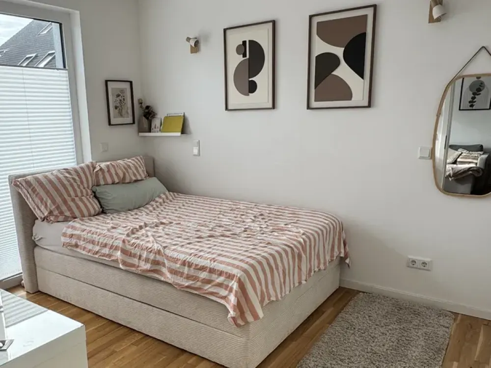2-room apartment with large southwest balcony in Münster - Wolbeck