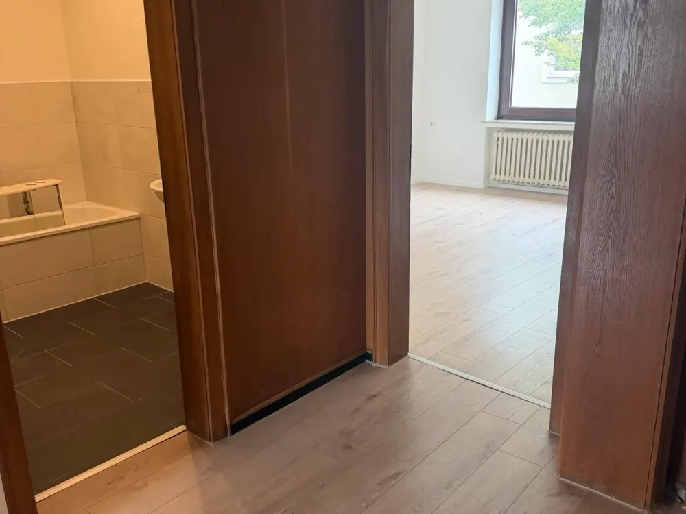 2-Room Apartment with Kitchen and Parking Space in the Center Available Immediately