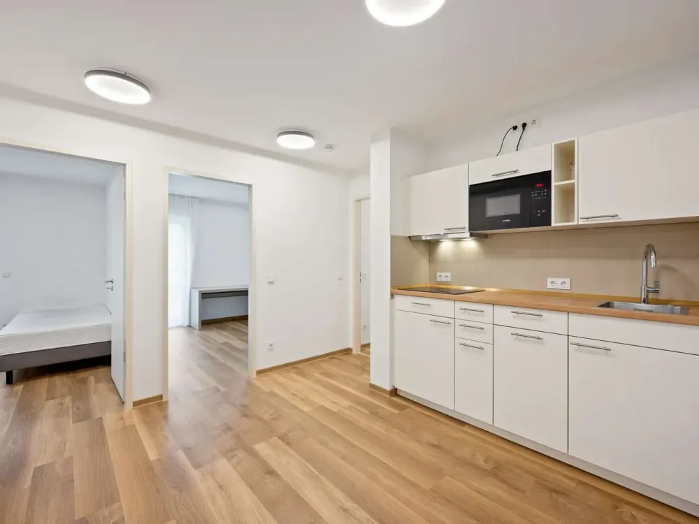 Modern 3-Room Apartment with Green View