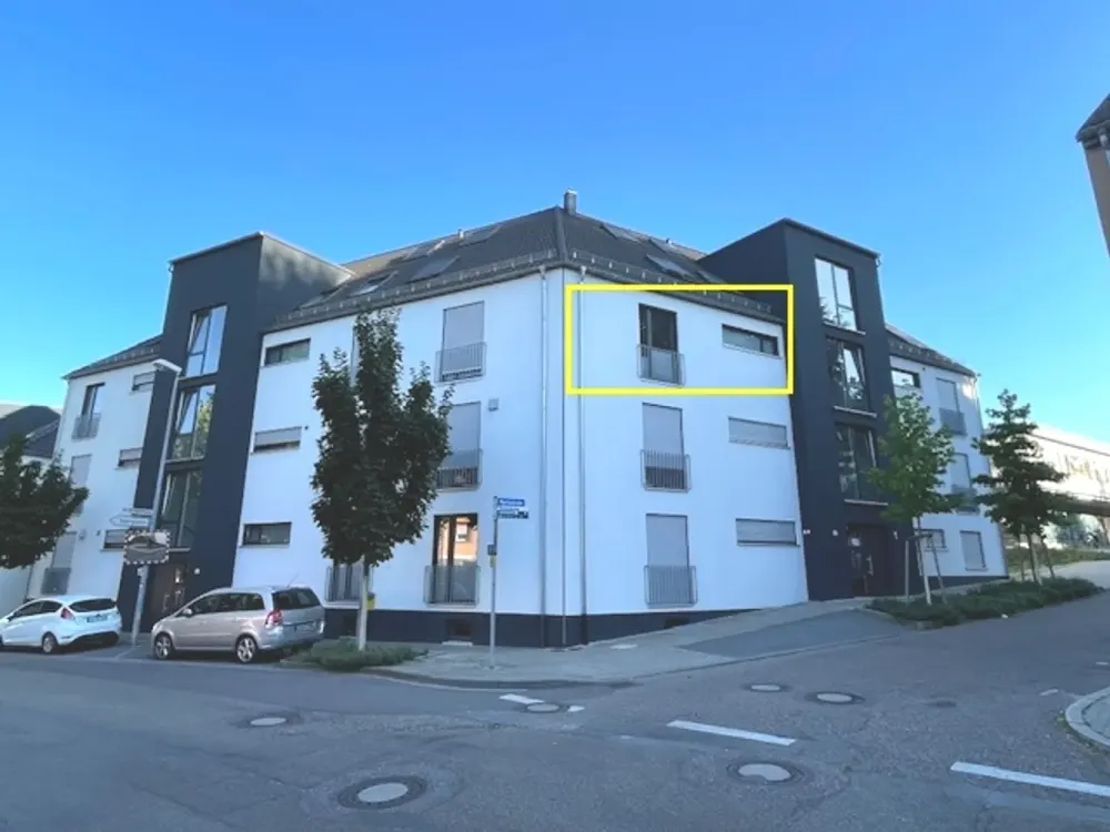 Schicke 2-Zimmer-Wohnung mit Balkon und Tiefgaragenstellplatz