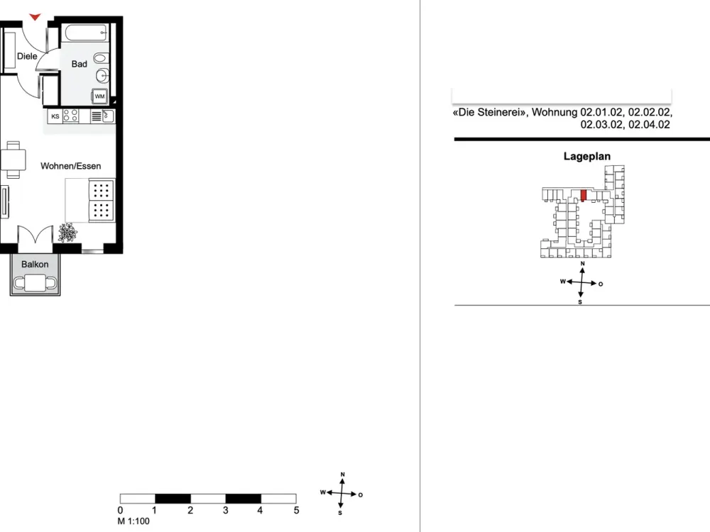 1 Room New Build Apartment in Mittersendling