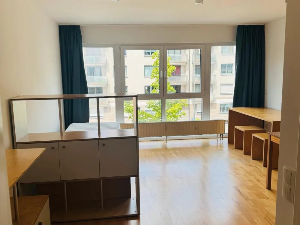 One-Room Apartment Available Immediately Including Parking Space for RENT!