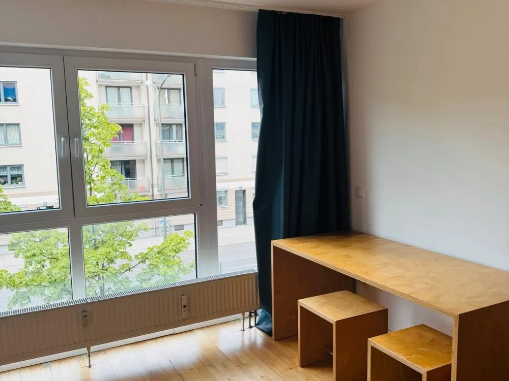 One-Room Apartment Available Immediately Including Parking Space for RENT!
