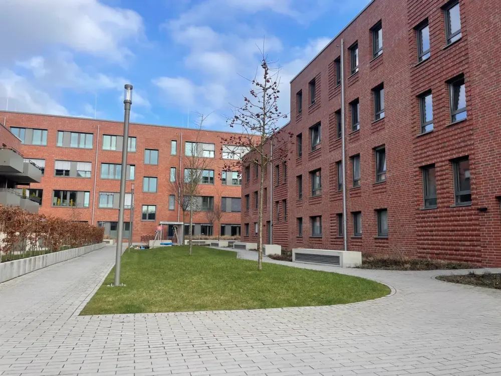 Große moderne Neubauwohnung