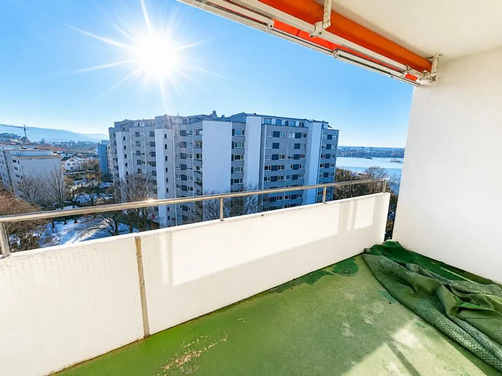 7368 - 3-Zimmerwohnung mit Loggia mit Aussicht in Ettlingen!