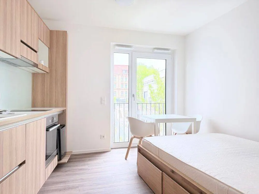 Stylish. Modern. Fully Furnished. - Attractive 1-Room Apartment