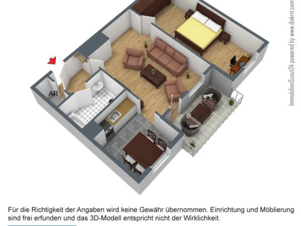 ONLY with WBS for 2 people - cozy nest for 2
