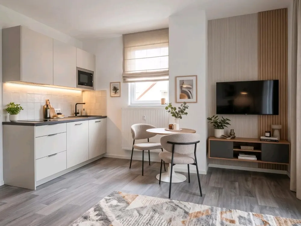 Bright 2-Room Apartment in Grebenstein