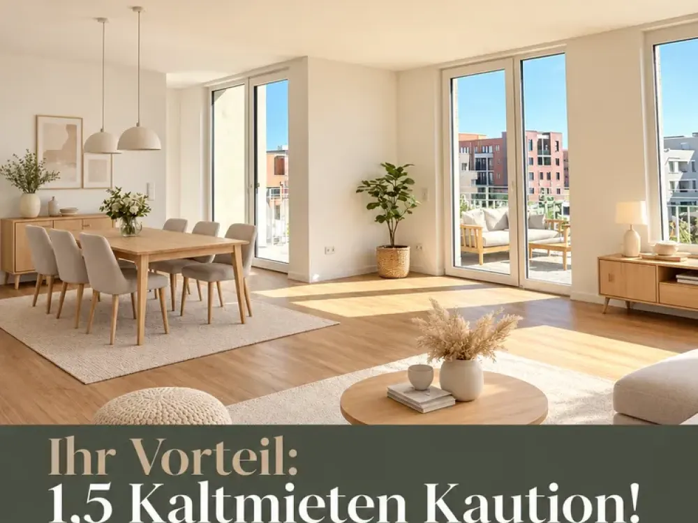 2 MONATE MIETFREI* Hannover KRONSRODE Erstbezug: EBK, Balkon, Fußbodenhzng, Gäste-Bad, TG, Keller