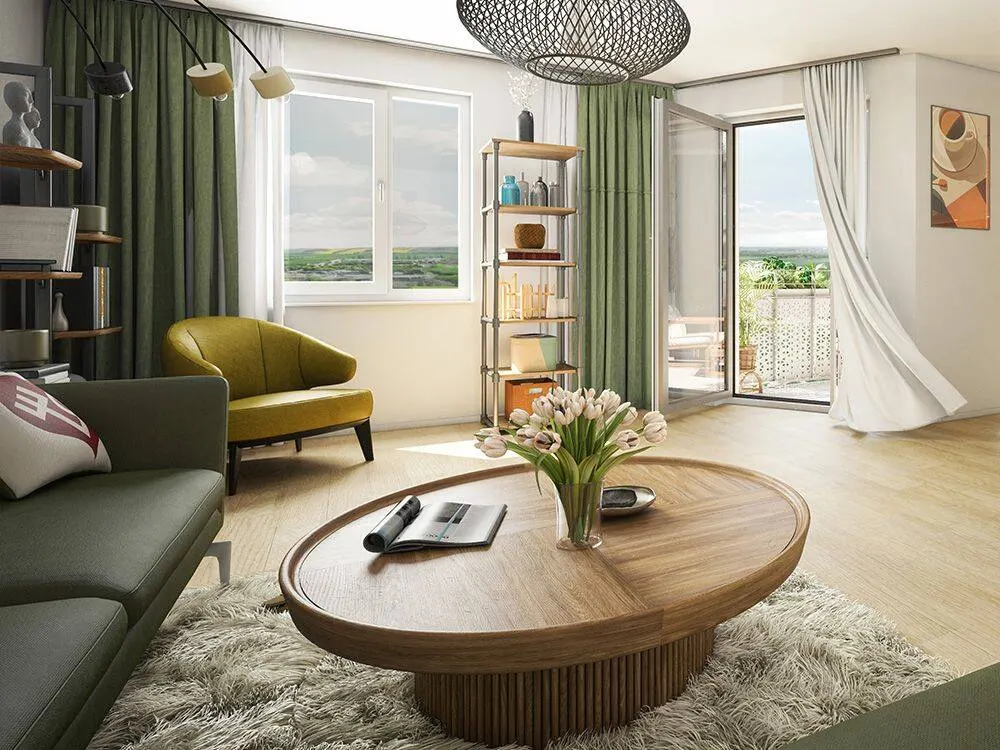 Stylish Apartment for Two | Terrace | Bathroom with Shower | Utility Room | Transponder Lock System | Elevator | Underground Parking