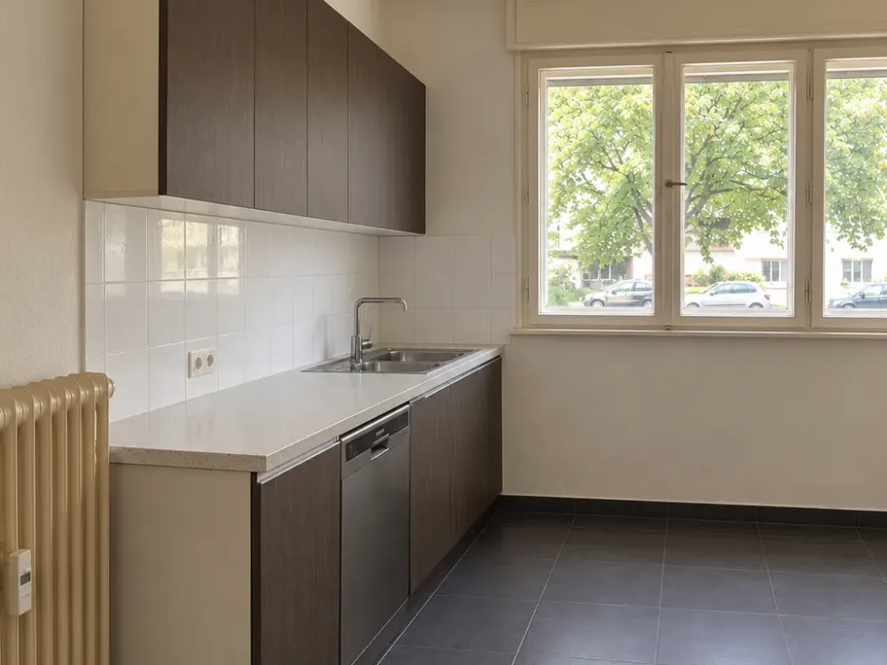 Helle 2-Zimmer-Wohnung in Berlin-Tegel | Einbauküche | Blick ins Grüne