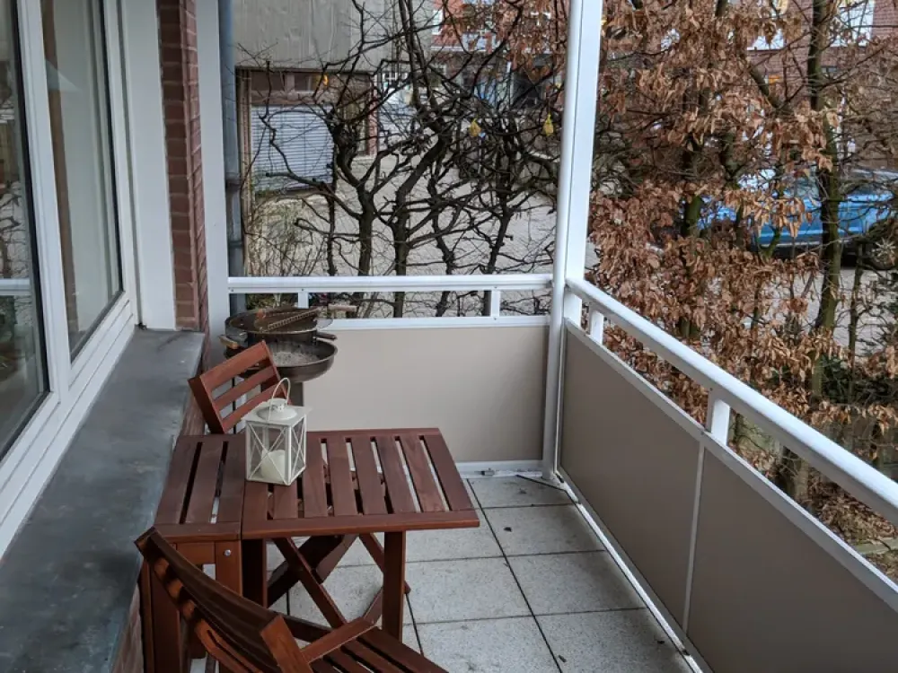 Gepflegte 2-Zimmer-EG-Wohnung mit Balkon und EBK in Münster-Centrum