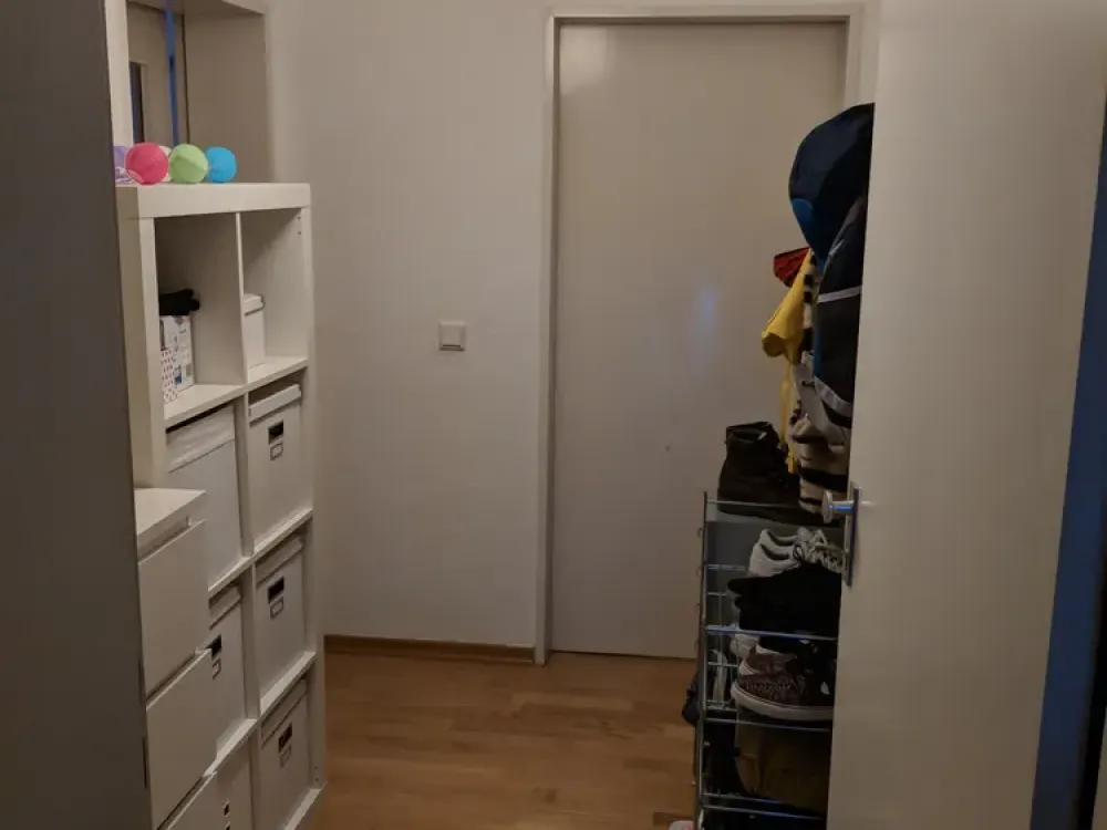 Well-maintained 2-room ground floor apartment with balcony and fitted kitchen in Münster-Centrum