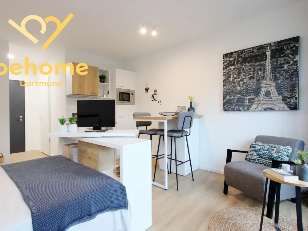 Find your new home! Barrier-free 1.5-room apartment with balcony in Dortmund's Kreuzviertel