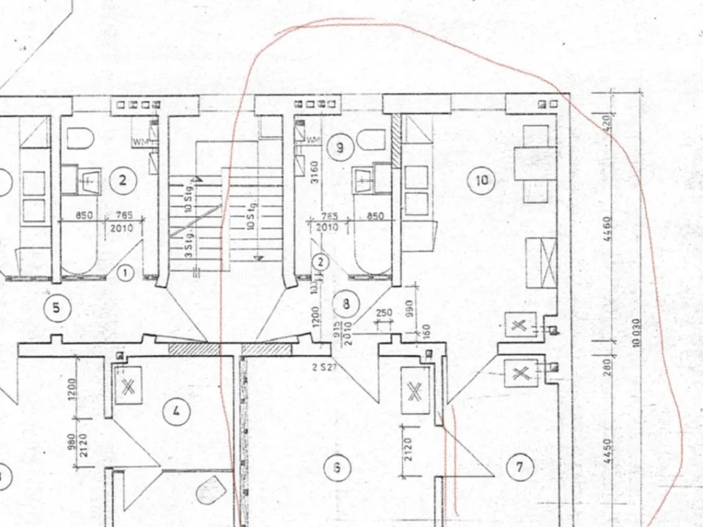 Luxus Altbau Wohnung ca. 55m2, Top Lage Rostock
